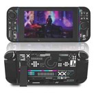 Nintendo Switch Protective Case Bundle  Tempered Glass  Thumb Grips Kit