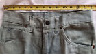 Vintage 1974 Sears Jr Bazaar Womens Sz 9  Medium Denim Jeans Farm Apple Trees Gd