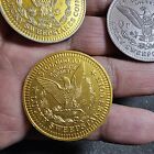 Vintage Reader s Digest Lucky Sweepstakes Coin Tokens Lot Of 3 