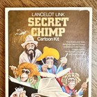 Vintage 1970 Lancelot Link Secret Chimp Colorforms Cartoon Kit Incomplete W  Box