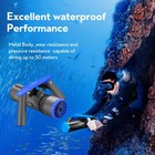 Edge K5 Underwater Scooterfor Pool Scuba Diving Snorkeling Sea Adventures-blue