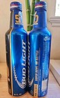 Nfl 2016 Super Bowl 50 Football Sport Bud Light Aluminum Beer Bottle Mint 