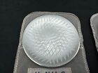 Lot Of 2 Anton Michelsen Sterling Silver Enamel Butter Pats  Denmark  89 Grams