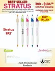 Personalized - Promotional Ink Pens 300 - Low Cost - Free Shipping- Custom Logo