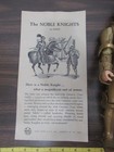 Vintage Marx Noble Knights Gold Knights With Accessories