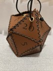 D d  D20 Dice Bag  Polyhedral Dice Pouch  Drawstring Bag  Bonus 45 Random Dice