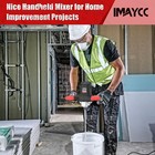 Cement Mixer 2100w Portable Concrete Mixer 110v Handheld Mud Mixer For Motar 