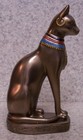 Figurine Statue Ancient Egypt Bastet Cat Goddess Of Protection New With Gift Box