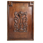 Scroll Leaves Wood Carving Panel 25 59 In Antique French Architectural Salvage