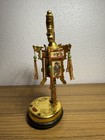 Vintage Martell Cognac Gold Dragon With Lantern Lamp Decorative Tassles