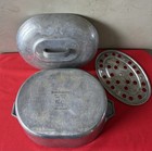 Vintage Magnalite Ghc 16 Inch Roaster Usa 4265 Dutch Oven 8 Quart W  Trivet 