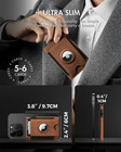 Slim Airtag Wallet For Men  Compatible With Apple Air Tag  1st   2nd Generation 