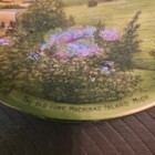  the Old Fort  Mackinac Island Michigan Vintage 7 souvenir  Plate Vtg
