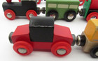 11 Brio Wooden Train Cars Engine Side Dump Passenger Thomas Lot