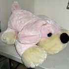 Jumbo Pink Dog Plush Fao Schwarz 32    Rare 