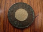 One Penny Model Undated 1844-1848 Circa W zinc nickel Center Victoria Reg  Lqqky