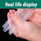 Ptfe Tube Tubing Pipe Od 1 4  3 8  1 2  3 4  1  High Temp Resistance Translucent