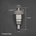 Scba Firefighting Ss-cga 347 Kit 1 4 In Mnpt Hand Tight Nut And 3 Inch Nipple