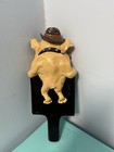Draft Beer Tap - Smoking Bulldog In A Fedora   dated 1997 