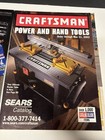 Vintage Craftsman Power And Hand Tool Sears Catalog 2002   Sears Club Flyer 2001