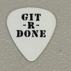 Larry The Cable Guitar Pick Guy Git - R - Done Authentic Tour Plectrum Comedian