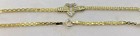 New 14k Solid Gold Heart With  heart    Genuine  Diamond Anklet  702y