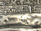 Vg Jewish Hebrew 925 Sterling Panoramic Oldcity Jerusalem Israel Judaica Judaism
