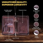 Portable Travel Leather Cigar Case