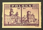 Travelstamps  1945 Poland Imperf Stamps Sg 545 10zt Mint Mnh Og