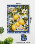 Vintage Lemon Canvas Wall Art Decor Italian Print Painting Framed   Italian M   