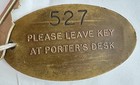 Four Seasons Hotel Inn On The Park London  W i  Uk Brass Hotel Room Key Fob