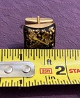 Vintage Square Metal Miner   s Pick-and-shovel Cufflinks  