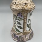 Nippon Hatpin Holder Pre-1921 Lovely Gold Trim Hand Painted Pink Roses 4   