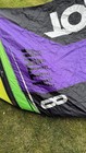 2017 Slingshot Rally 8m Kiteboarding Kite  blk grn ylw  - Good Condition