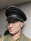 Ww2 German Allgemeime Visor Crusher Cap Size 57  made In Germany 