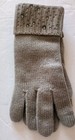 Victoria s Secret Rhinestone Bling Holiday Gloves One Size Gray New 