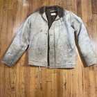 Vintage Ww2 N1 Deck Jacket S m Distressed   Faded Usn Stencil