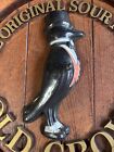 Original Vintage Sour Mash Old Crow Distillery 1950   s Barrel Sign  Frankfort Ky