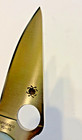 Spyderco Delica 4 Glow In The Dark C11fpgitd Discontinued  No Box  With Case 