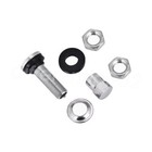 4pcs High Pressure Bolt Valve Flush Mount Metal Chrome Tire Valve Stems