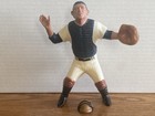 Vintage 1950 s Hartland Statue Yogi Berra W mask New York Yankees Hof 