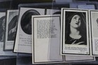 5 German World War Ii Wwii Double Sized Kia Military Soldier Death Cards