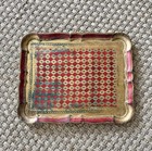 Vintage Italian Florentine Gilt Wood Tray 10 x13 