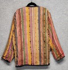 Vtg 70s Guatemalan Textile Jacket Bobo Hippie Academia Embroidered Tapestry
