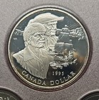 1995 Canada  Double Dollar Proof Set  7  W   Bay  8 Oz Silver  1   Ca  18  