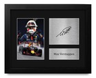 Max Verstappen Formula 1 Framed Autographed Picture - F1 Racing Gift For Fans