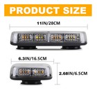 1pc 48led Strobe Beacon Light Rooftop Emergency Warning Hazard Light Safety Lamp