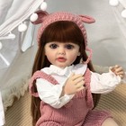 Girl 22  Reborn Baby Dolls Newborn Vinyl Full Body Lifelike Adorable Toddler Toy