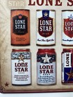 Lone Star Beer Sign - Evolution Of Lone Star Beer Cans - Texas