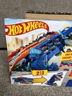 Hot Wheels City Toy Car Track Set  Ultimate T-rex Transporter  Hauler Transforms